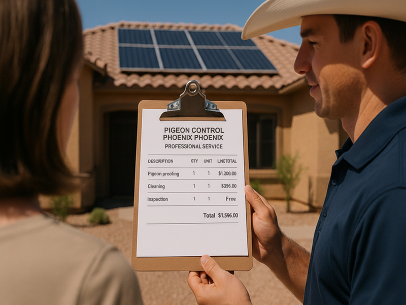 Pigeon Proofing Cost in Phoenix Arizona