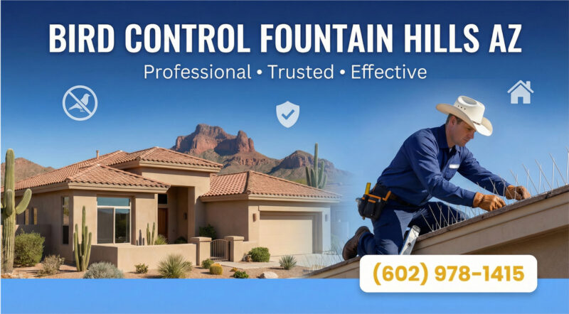 Bird Control Fountain Hills Az