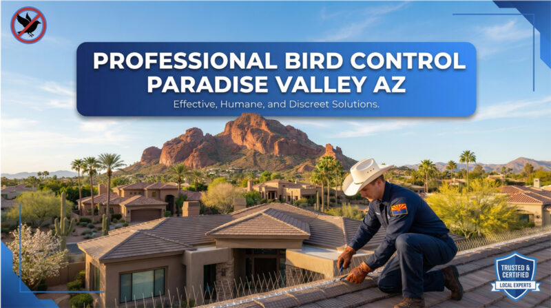 Professional Bird Control Paradise Valley Az